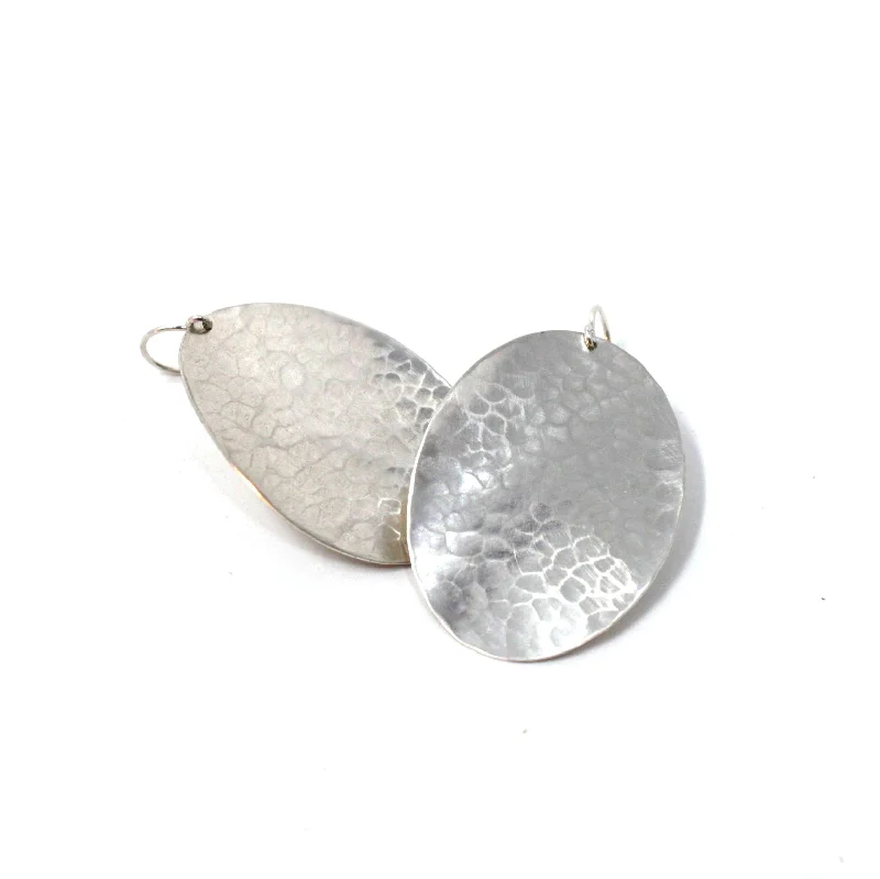 Bead weave earrings-Big A** Oval earrings