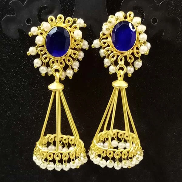 Fine triangle earrings-''EXCLUSIVE''58-60 mm Hand Crafted Kundan Earrings Sold by per Pair pack