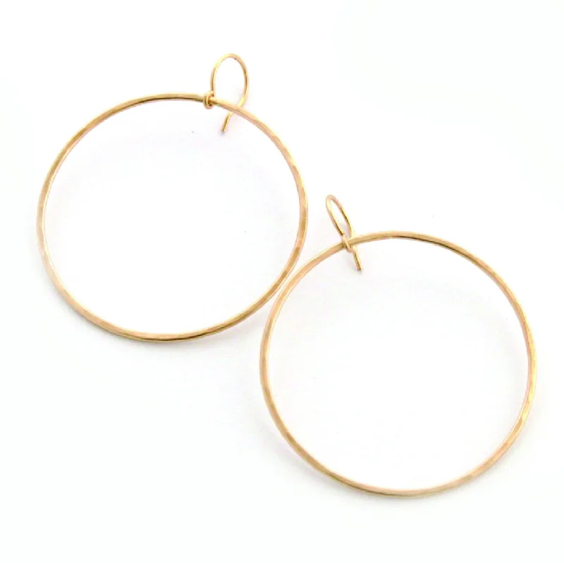 Bright druzy earrings-Favorite Hoops