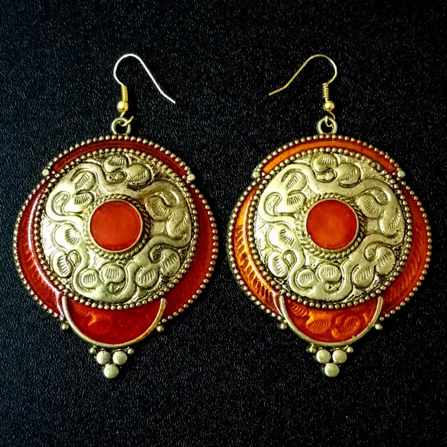 Solid cuff earrings-Size 51x65mm Per pair Pack Nepali Earrings,