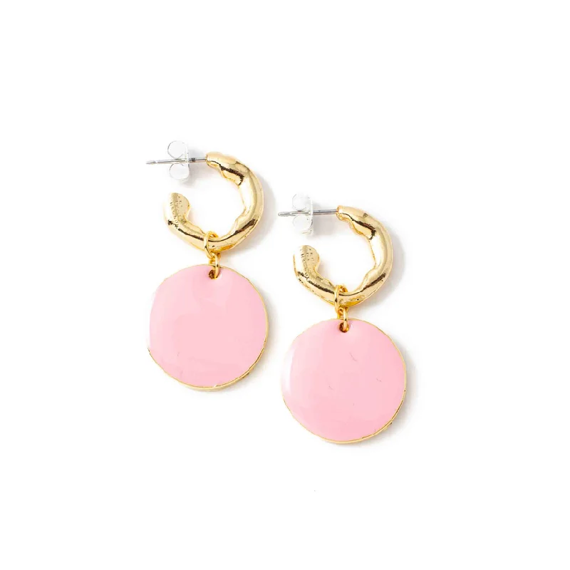 Light clay earrings-Valentin Earrings