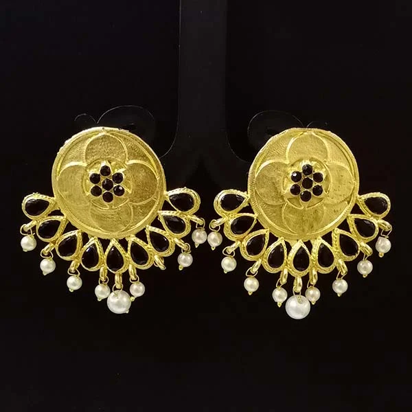 Thick dangle earrings-''EXCLUSIVE'' 40 mm,Hand Crafted Kundan Earrings Sold by per Pair pack