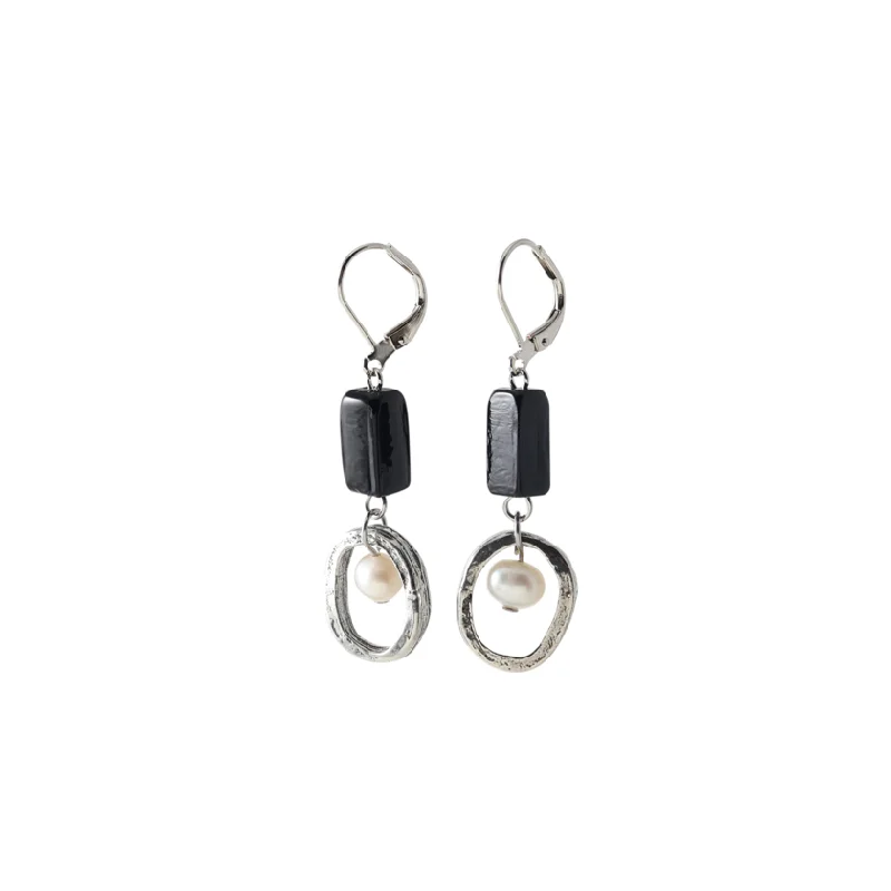 Onyx earrings-Jules Earrings