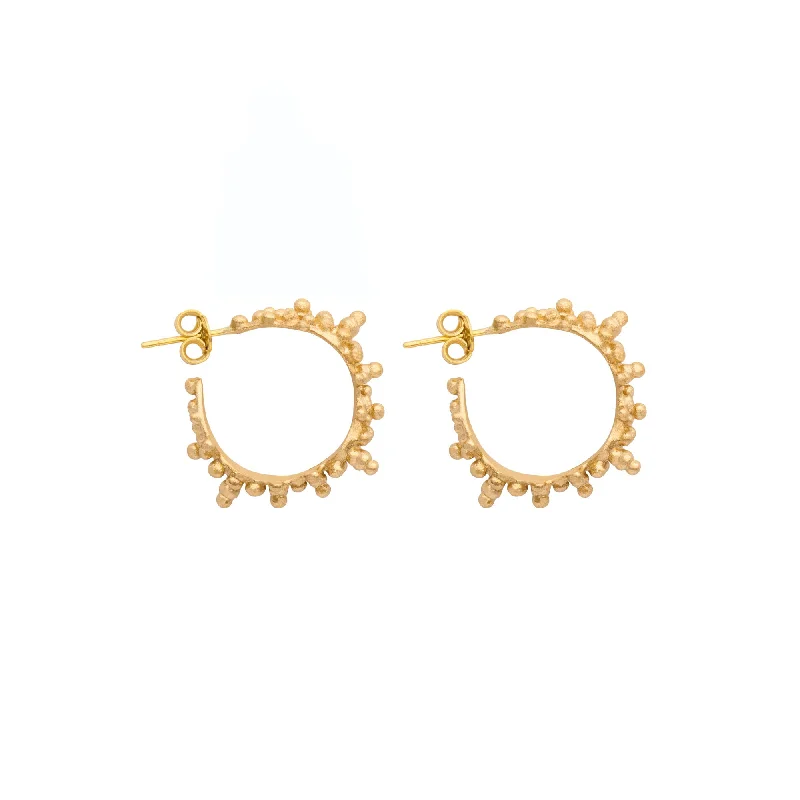 Ródia 18K Gold Hoops