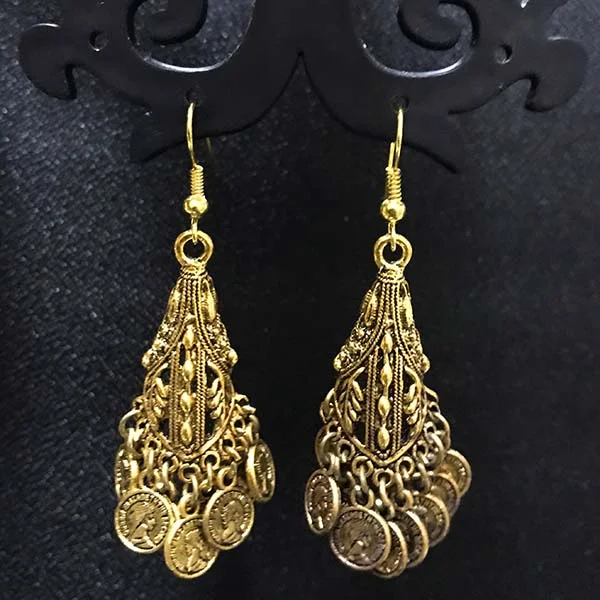 Spinel earrings-High Quality Indian Made Oxidized Jhumka Earring Sold by per Pair Pack