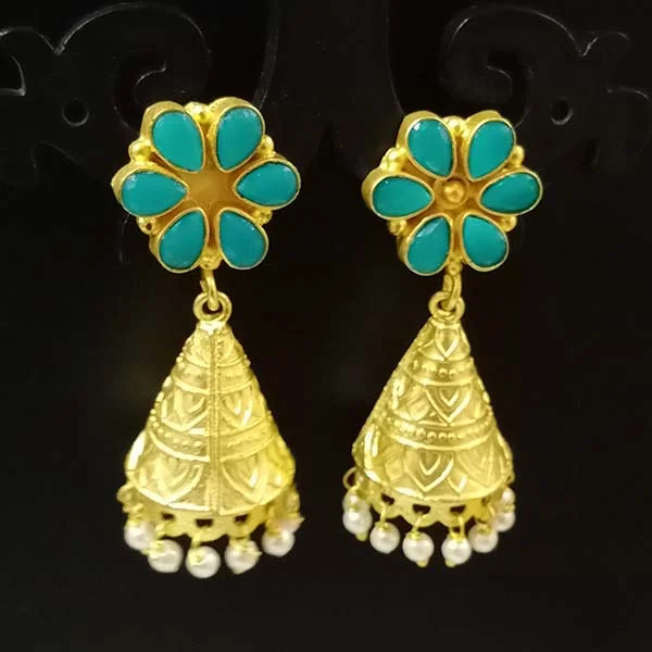 Bright gem earrings-''EXCLUSIVE''46-50 mm Hand Crafted Kundan Earrings Sold by per Pair pack