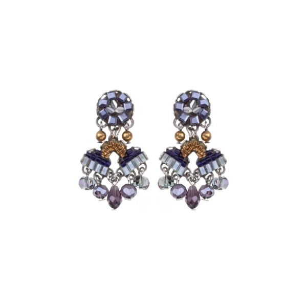 Polished art earrings-Mystical Grape Set, Iniko Stud Earrings