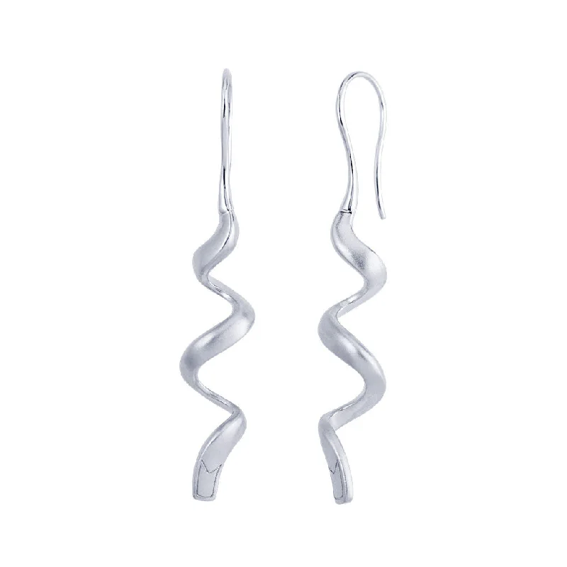 Jovian 18K Whitegold Ear Hangers