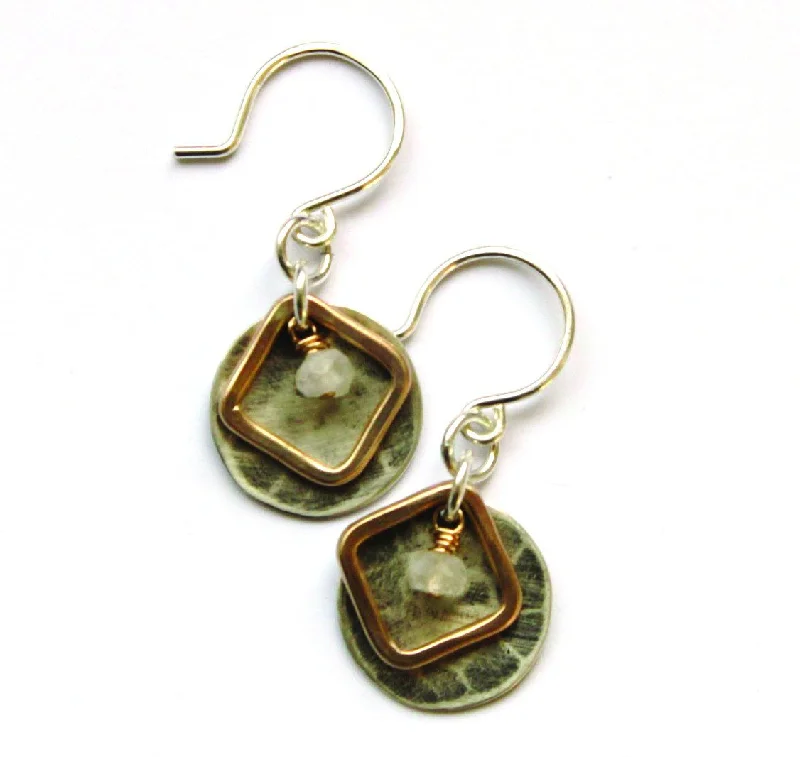 Topaz stone earrings-Astoria earrings