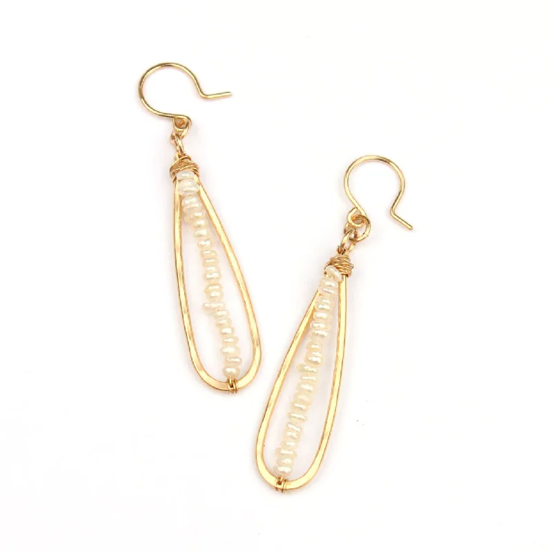 Alloy metal earrings-Calliope earrings