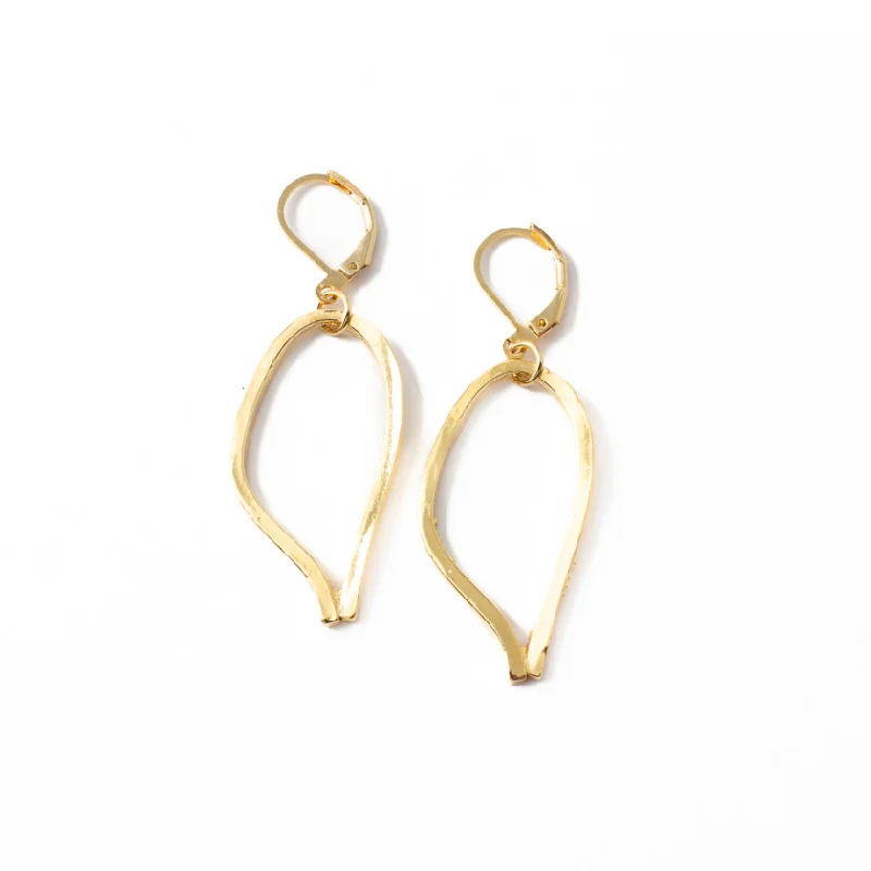 Solid statement earrings-Edmond Earrings