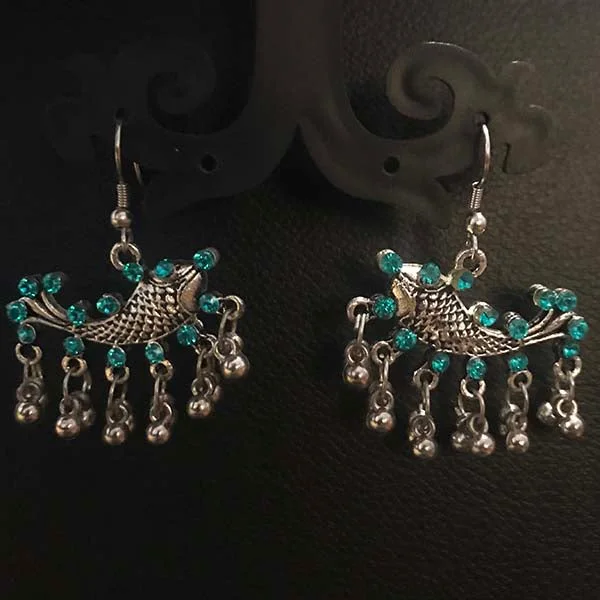 Turquoise stone earrings-Trending Fashion Earring Sold by per pair pack