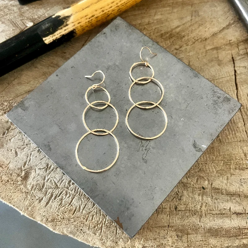 Onyx earrings-Old School earrings