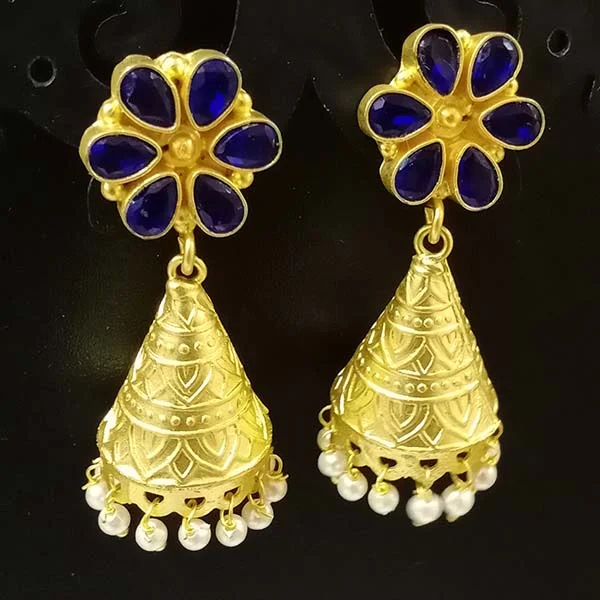 Amethyst stud earrings-''EXCLUSIVE''46-50 mm Hand Crafted Kundan Earrings Sold by per Pair pack