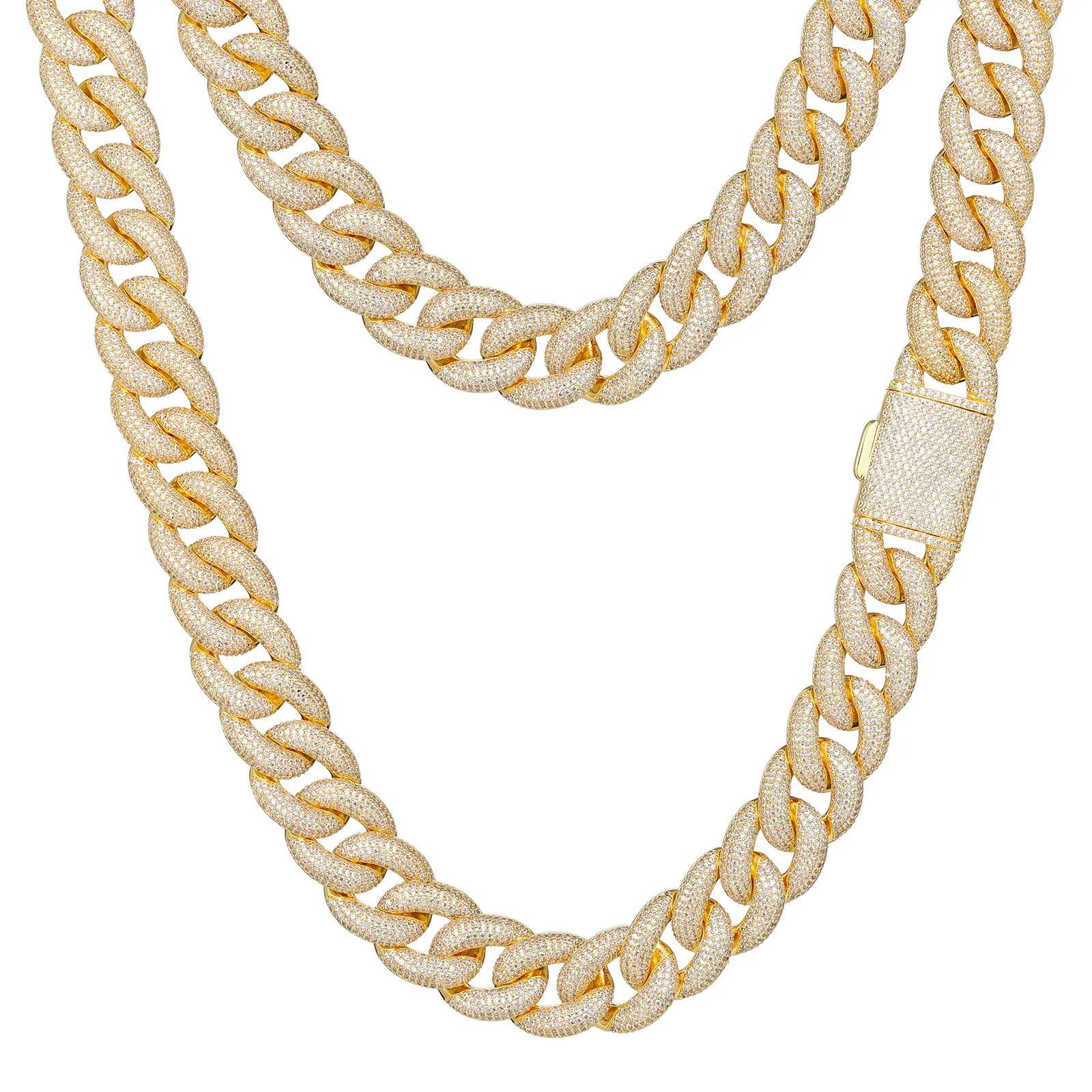 Mesh choker necklaces-Beveled Link Cuban Necklace