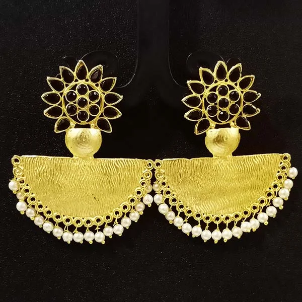 Fox wing earrings-''EXCLUSIVE''45-50 mm Hand Crafted Kundan Earrings Sold by per Pair pack