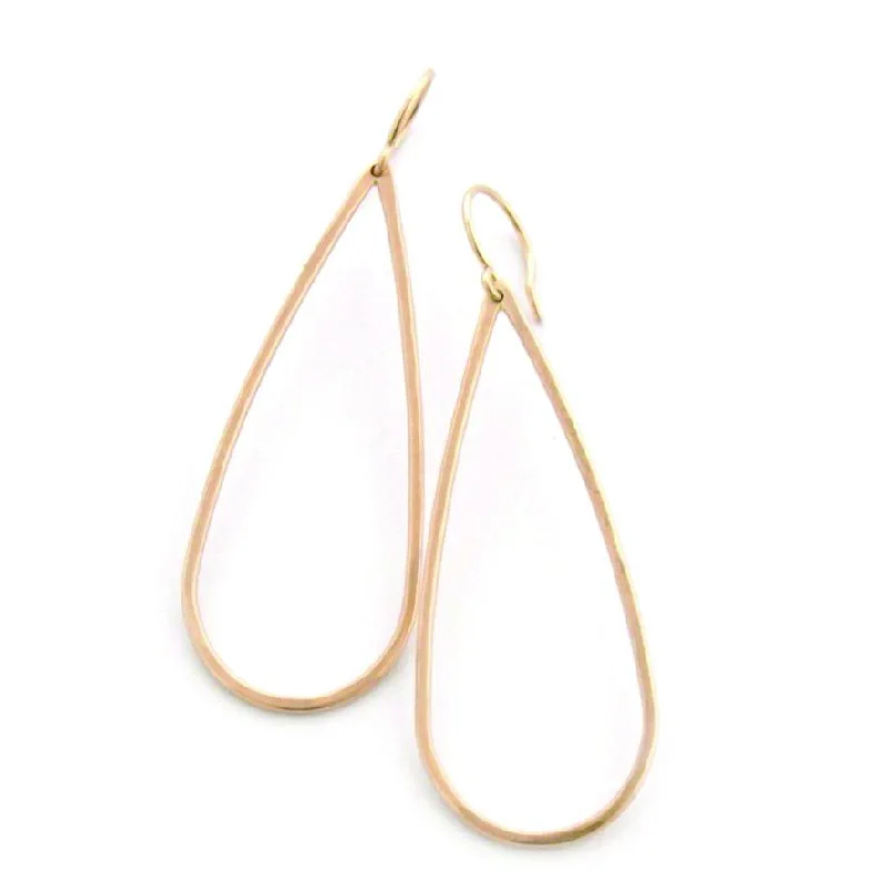 Heavy hoop earrings-Serendipity earrings