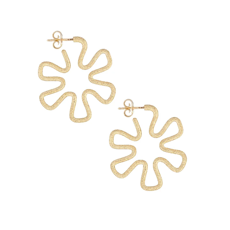 Margherita 9K Gold Hoops