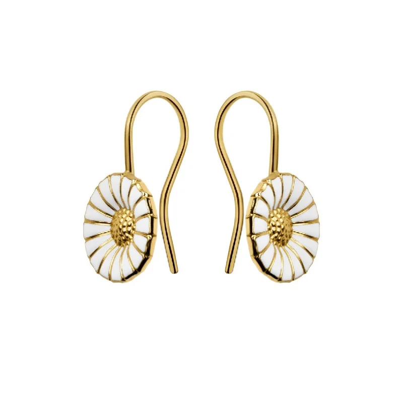 Daisy hook Gold Plated Earrings