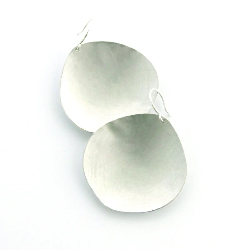 Bamboo style earrings-Aspen Leaf earrings