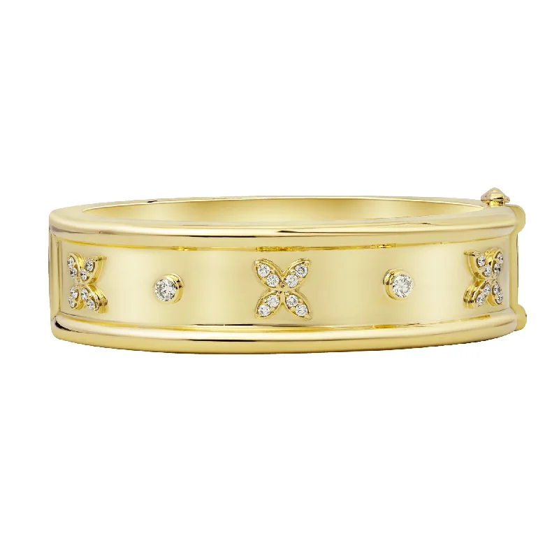 Fine bead bangles-Bangle - Diamond (2365C)