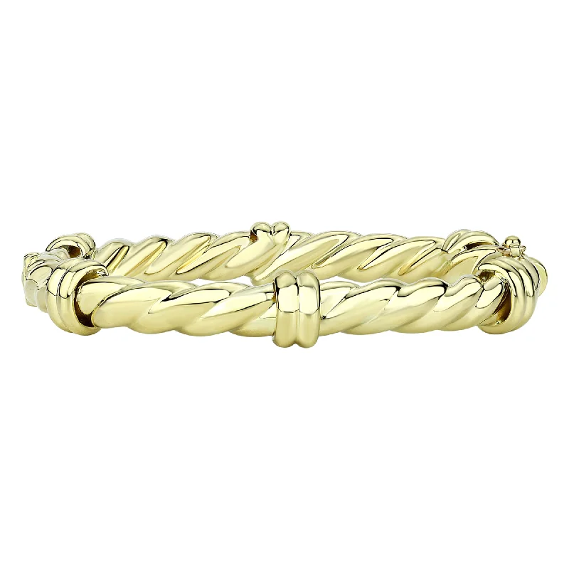 Charming bead bangles-Bangle - Gold (2311A)