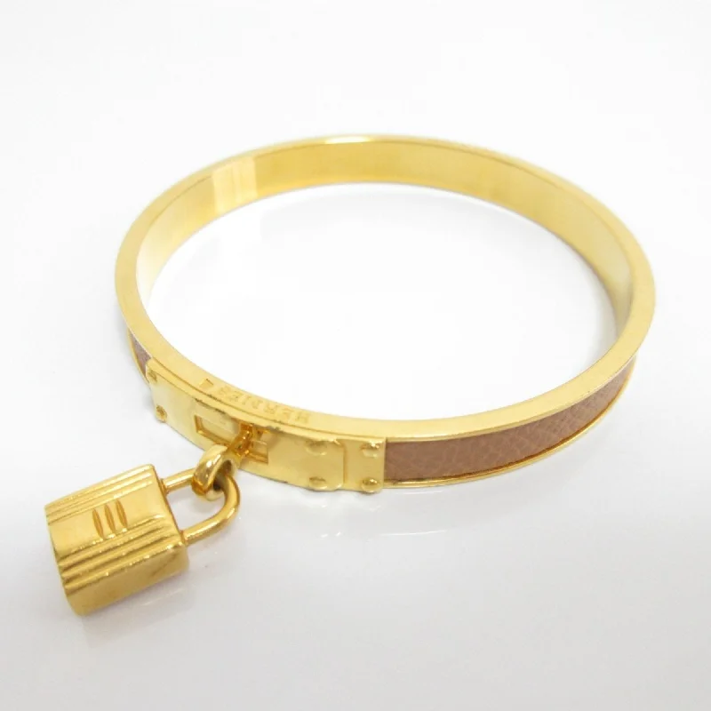 Shiny modern bangles-Hermes Kelly gold Bangle (Pre-Owned)