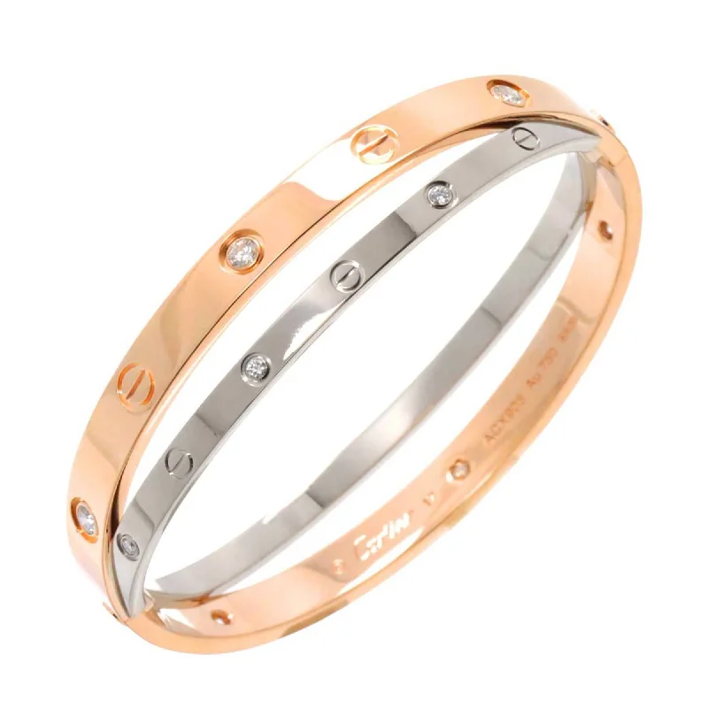 Sleek link bangles-Cartier pink  (18K)   (18K) Bangle (Pre-Owned)