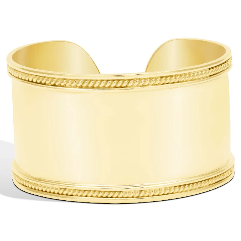 Glossy enamel bangles-Bangle - Gold