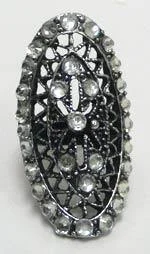 Wide stone rings-One Size Fits All Ring OD80150-8349