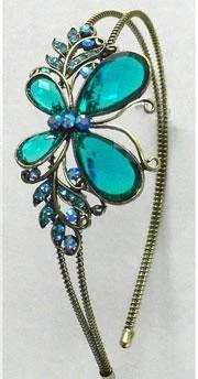 Bali tile rings-Butterfly Headband in Spring Colors U86121-0157