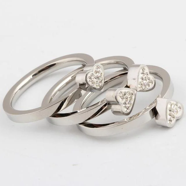 Thin filigree rings-Flower Ring Silver