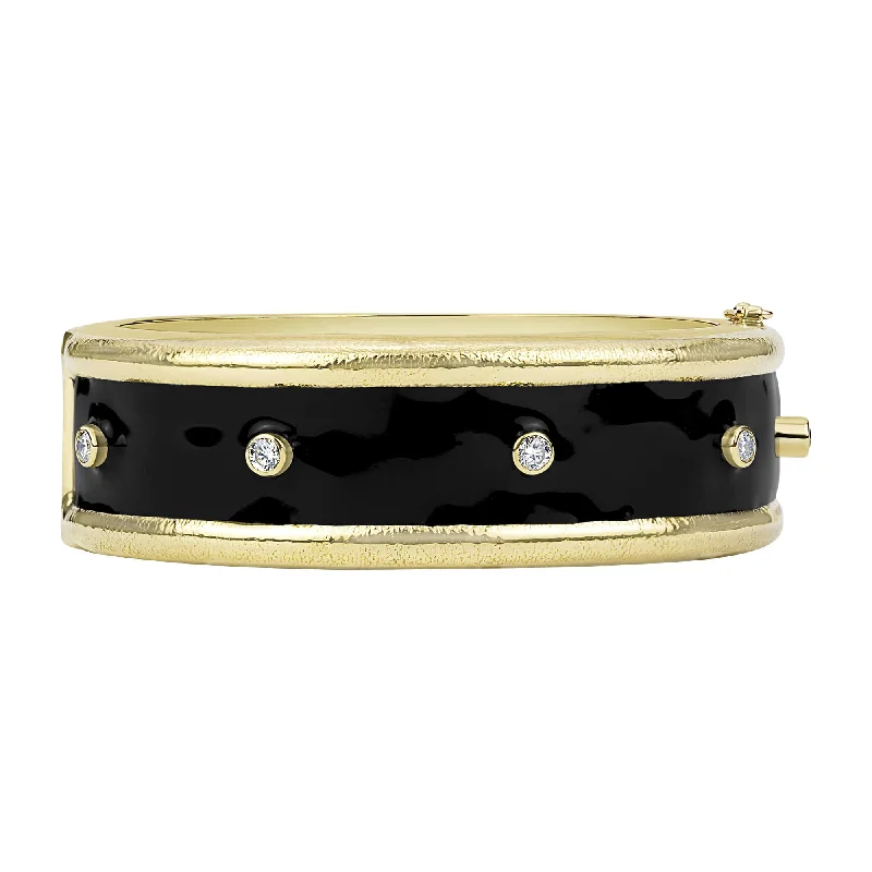 Bright druzy bangles-Bangle- Diamond (enamel)