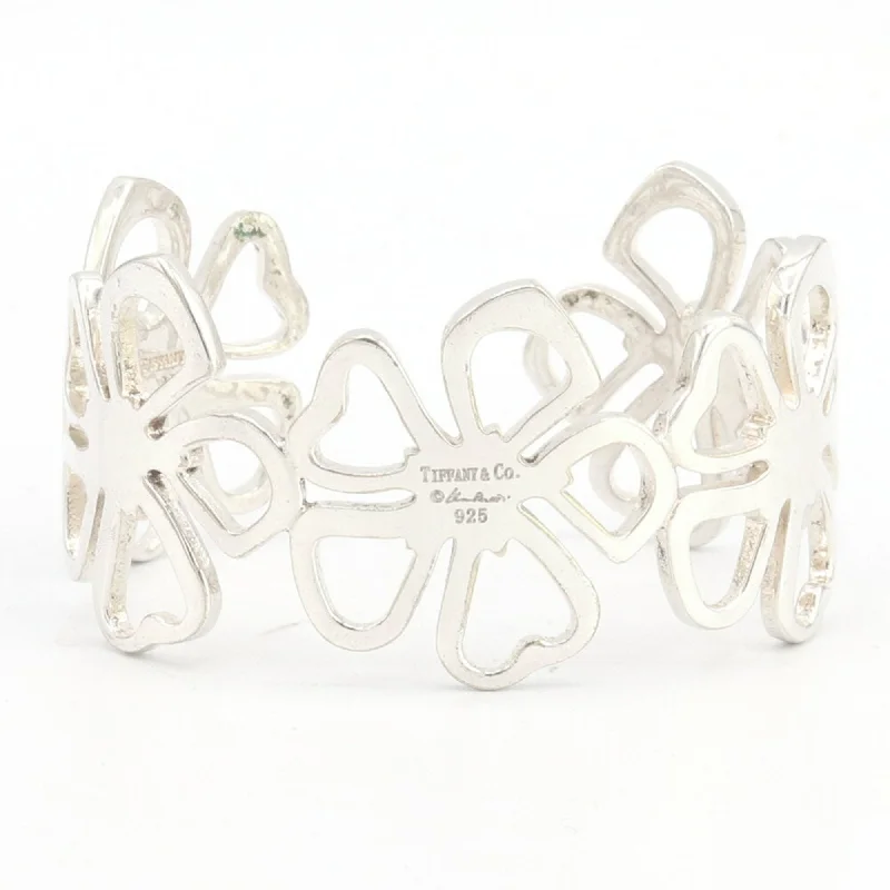 Clear crystal bangles-Tiffany Sterling 925 Bangle (Pre-Owned)