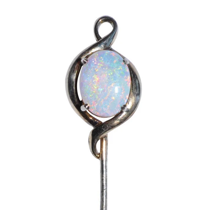 Gem strand bangles-Opal Stick Pin