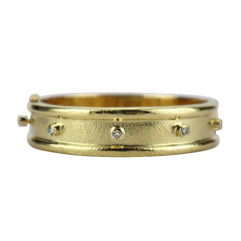 Subtle accent bangles-Bangle - Diamond