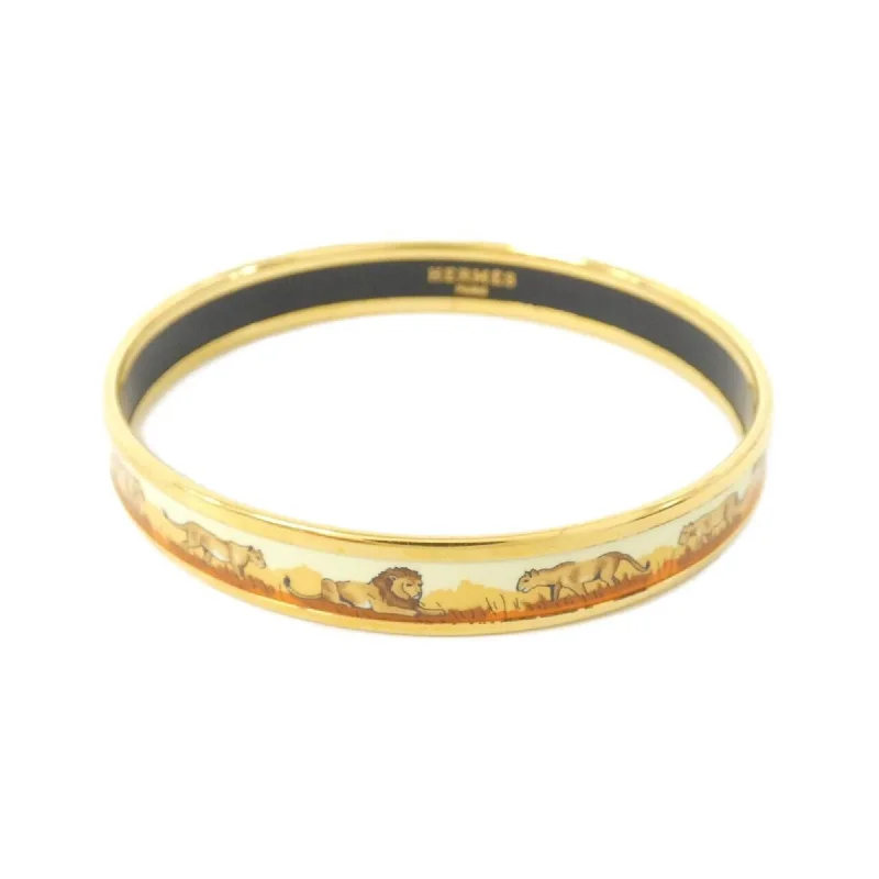 Solid stone bangles-Hermes gold Bangle (Pre-Owned)