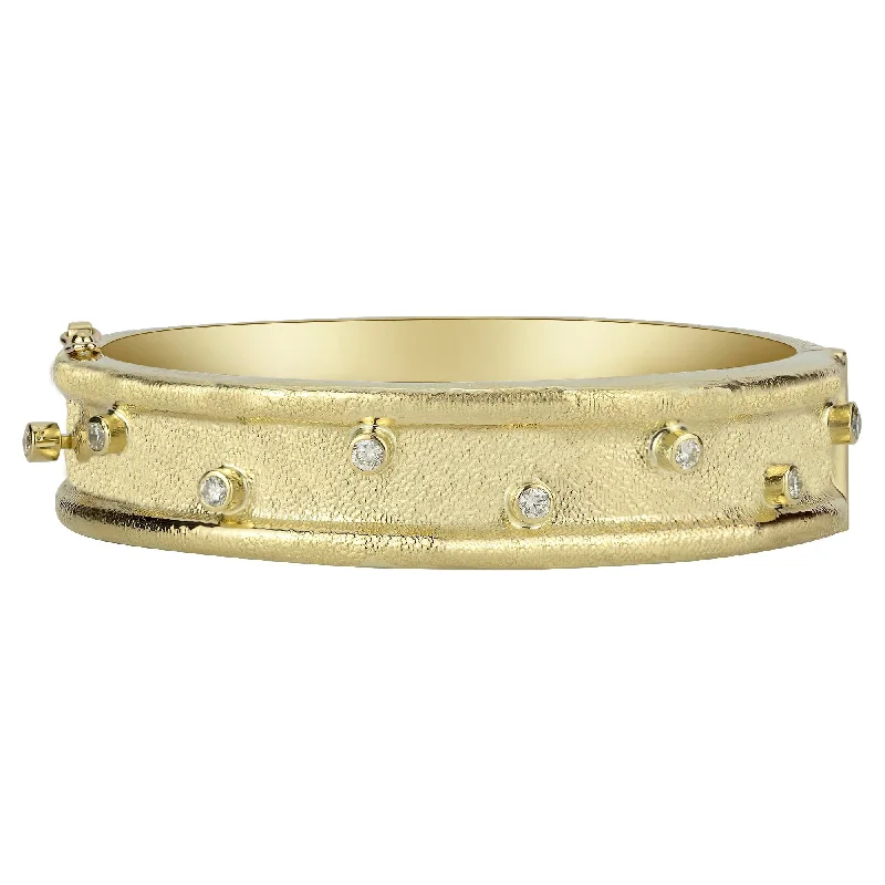 Cord edge bangles-Bangle - Diamond (2278A)