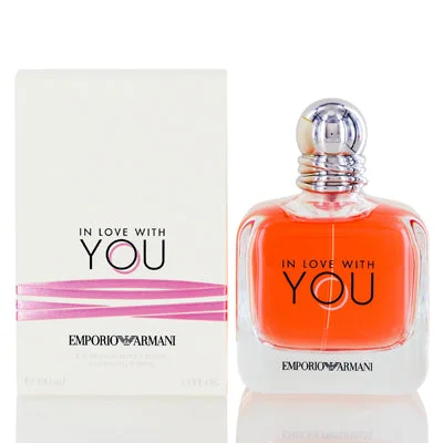 Fine leather watches-Emporio In Love With You Giorgio Armani Edp Spray 3.4 Oz (100 Ml) For Women