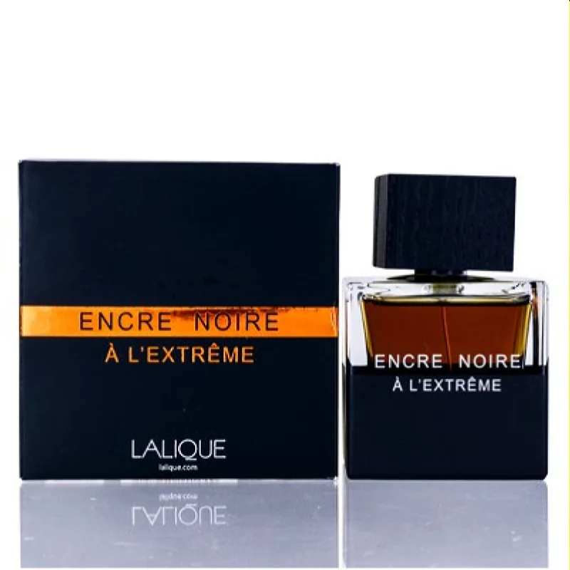 Fine quartz watches-Encre Noire A L'Extreme Lalique Edp Spray 3.3 Oz (100 Ml) For Men MA12201