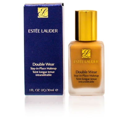 Shiny silver watches-Estee Lauder Double Wear Stay-In-Place Liquid Makeup 4W3 Henna 1.0 Oz  YA6F-56