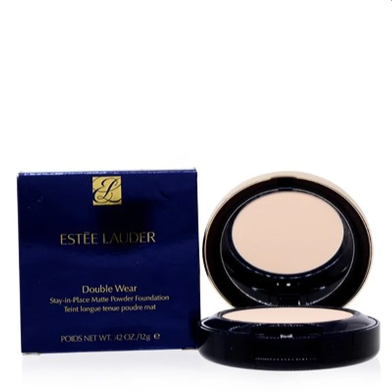 Rose dial watches-Estee Lauder Double Wear Stay-In-Place Matte Pwd Foundation 1W0 Warm Prcln 0.42 P9J0-CL