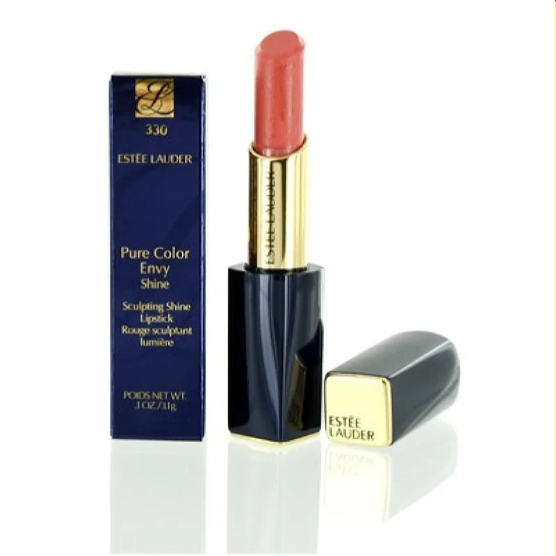 Painted strap watches-Estee Lauder Pure Color Envy Shine Sculpting Lipstick #330 Boudoir Baby .010 Oz YM6Y-04