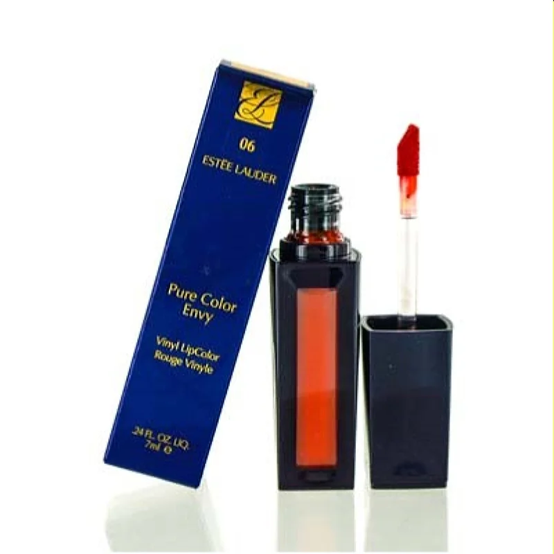 High shine watches-Estee Lauder Pure Color Envy Vinyl Lipcolor 06 Burn .24 Oz RJR4-06