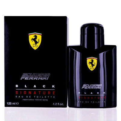 High shine watches-Ferrari Scuderia Blk Signature Ferrari Edt Spray 4.2 Oz (125 Ml) For Men 70204512