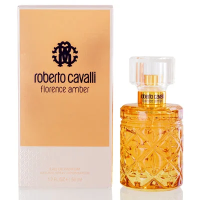 Fine bracelet watches-Florence Amber Roberto Cavalli Edp Spray Slightly Damaged 1.7 Oz (50 Ml) For Women  600003