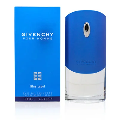 Etched rim watches-Givenchy P H Blue Label Givenchy Edt Spray 3.3 Oz For Men P030186