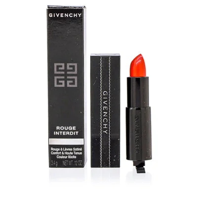 Light metal watches-Givenchy Rouge Interdit Satin Lipstick (14) Redlight .12 Oz P086214