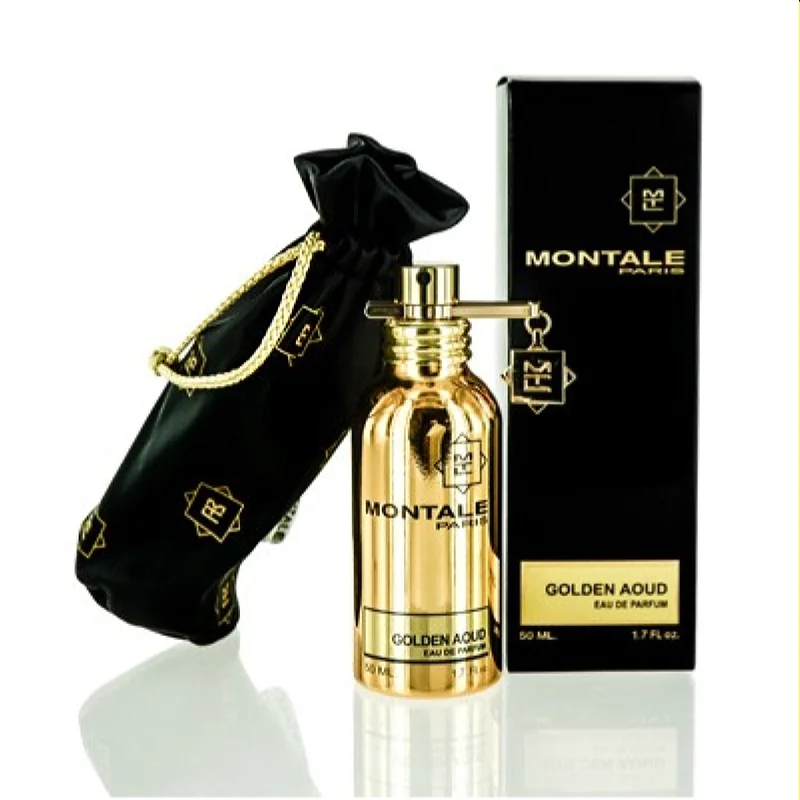 Crafted strap watches-Golden Aoud Montale Edp Spray 1.7 Oz (50 Ml) Unisex